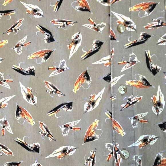 EC VINTAGE '90s COLUMBIA SPORTSWEAR SHORT SLEEVE FLY FISHING SHIRT SZ. XL - Picture 4 of 4